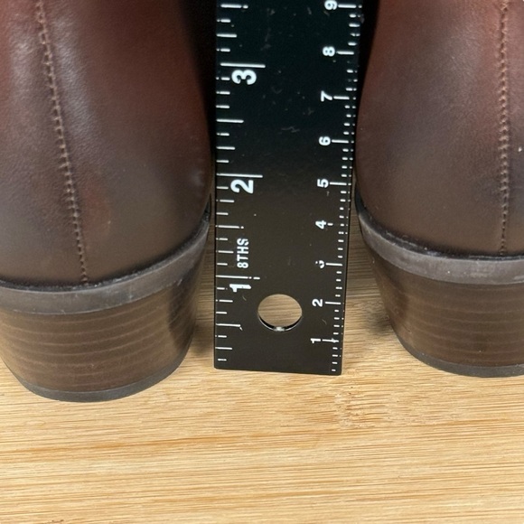 Coach “Dylan” Brown Leather Ankle Boots 8.5 B - Picture 14 of 15